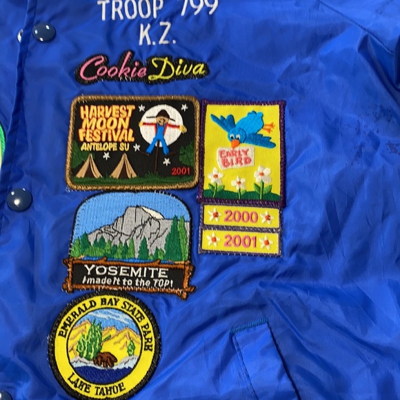 auburn Jackets & Coats Vintage Y2k Girl Scout Jacket Large Poshmark